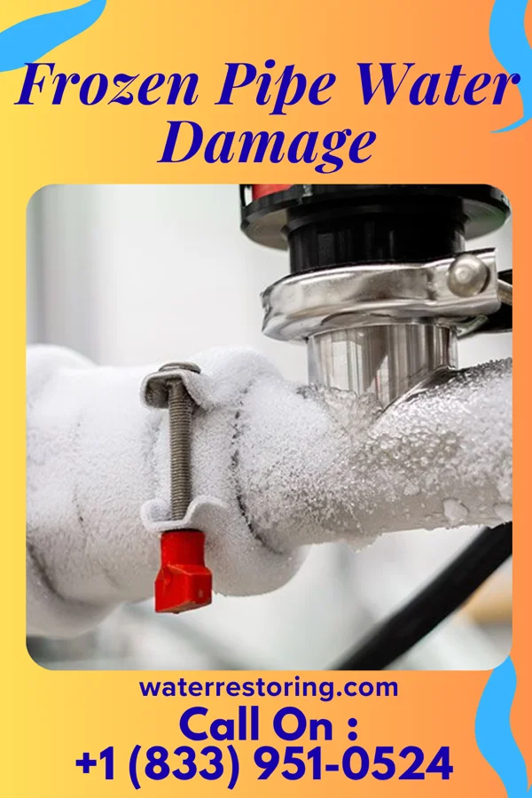 Frozen Pipe Water Damage in College Corner, OH